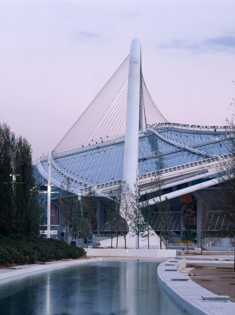 Olympia 2004 Sports Complex, Santiago Calatrava, Athens, Greece