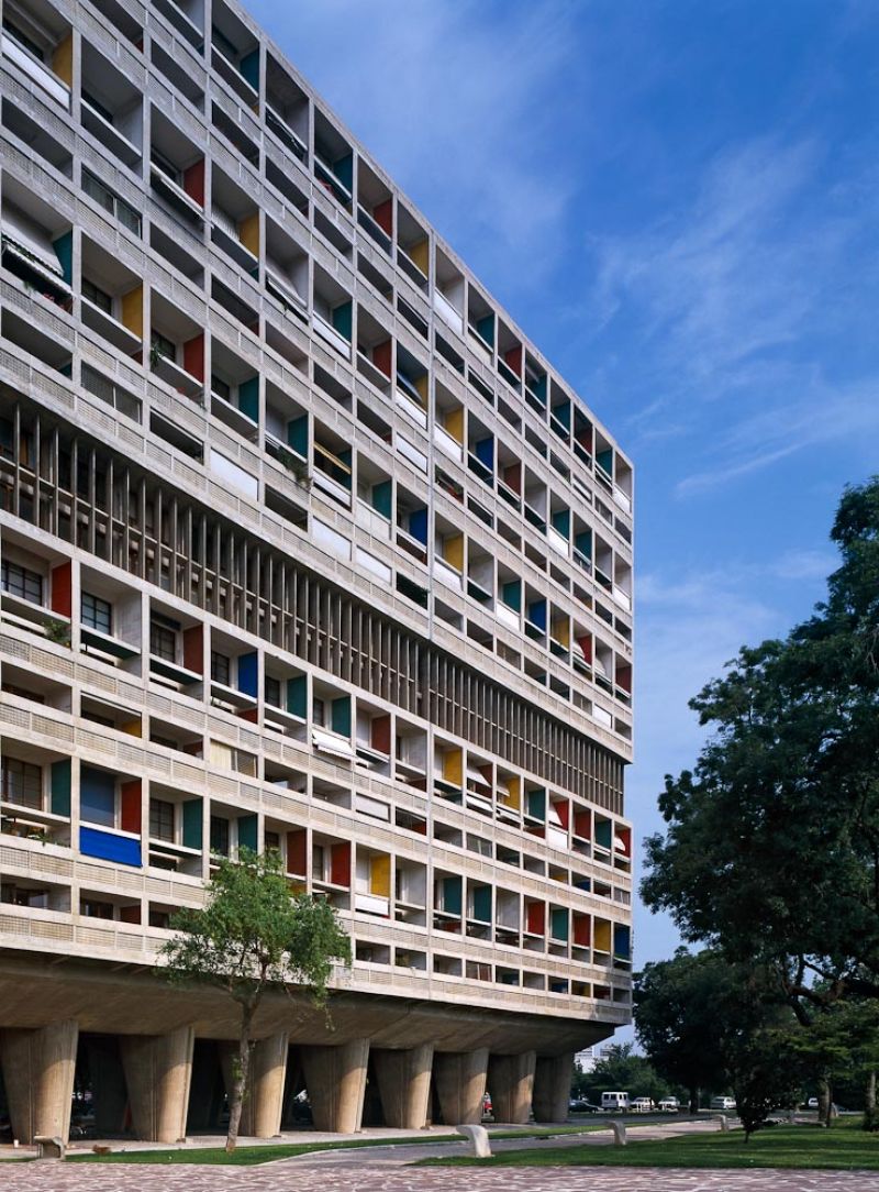  Unite de habitation, Le Corbusier, Marseilles, France