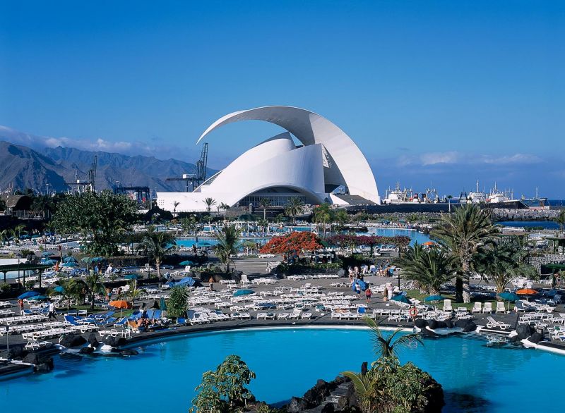 Auditorio de Tenerife, Santiago Calatrava, Santa Cruz de Tenerife, Spain