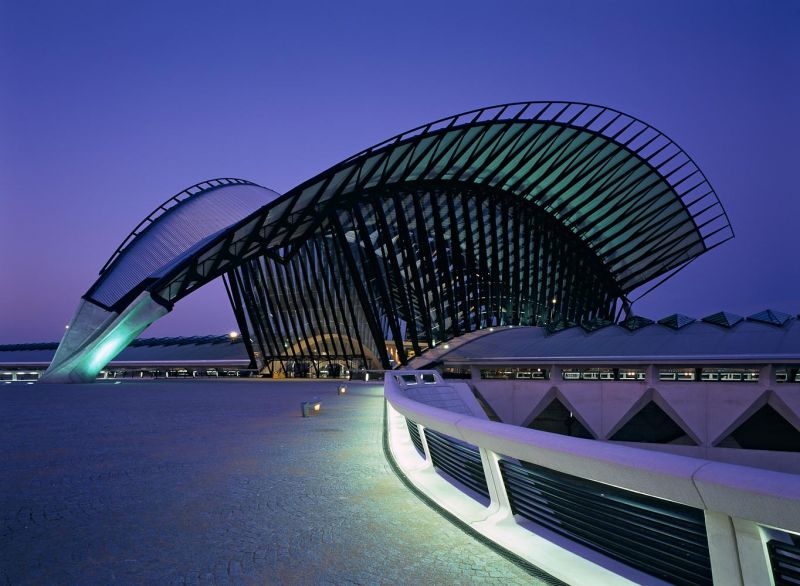 TGV Railway station, Santiago Calatrava, Satolas | Lyon, France
