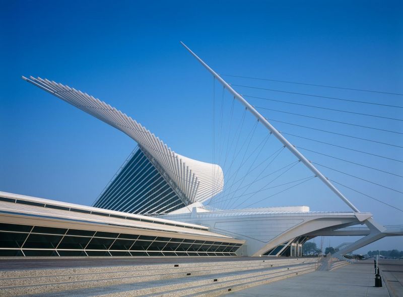 Milwaukee Art Museum, Santiago Calatrava, Milwaukee, USA