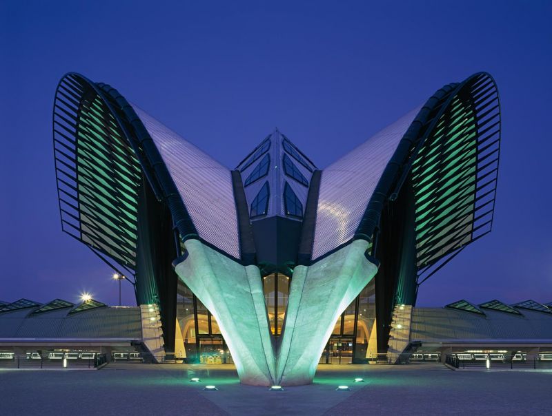 TGV Railway station, Santiago Calatrava, Satolas | Lyon, France