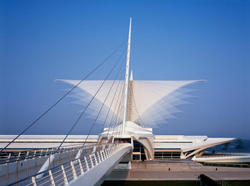 Milwaukee Art Museum, Santiago Calatrava, Milwaukee, USA