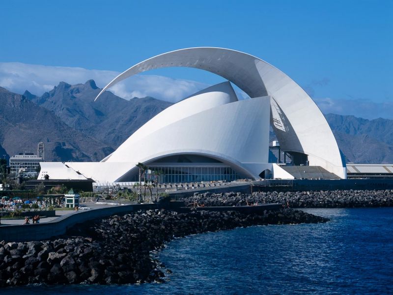 Auditorio de Tenerife, Santiago Calatrava, Santa Cruz de Tenerife, Spain