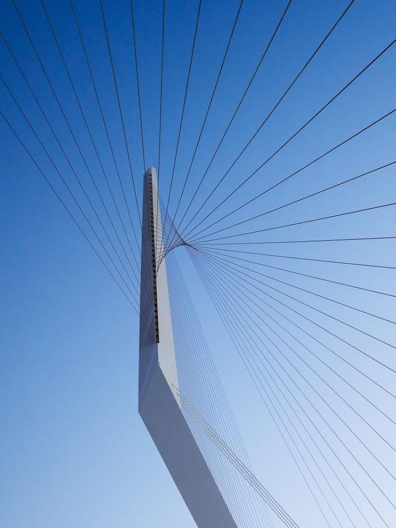 Jerusalem Bridge of Strings, Santiago Calatrava, Jerusalem, Israel