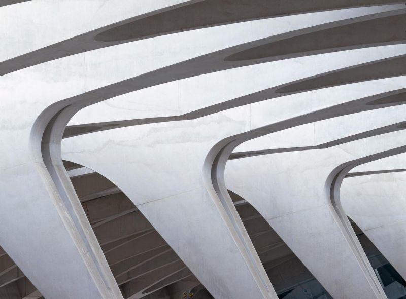 TGV Railway station, Santiago Calatrava, Satolas | Lyon, France