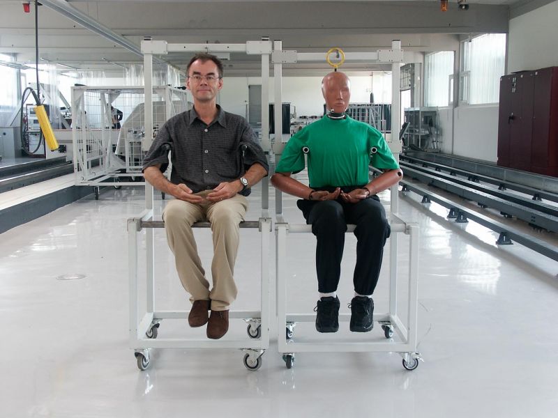 Two Crashtest-Dummies, 2003 | Coburg, Germany