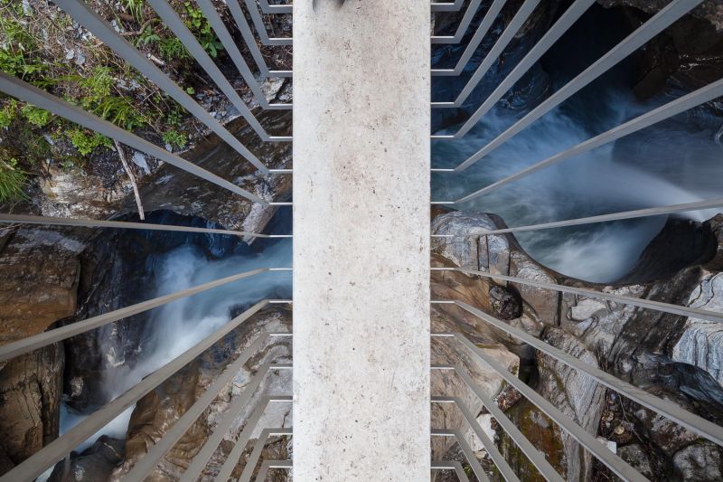 Bruecke am Pilzfelsen, Trutg dil Flem, Switzerland