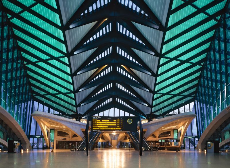 TGV Railway station, Santiago Calatrava, Satolas | Lyon, France