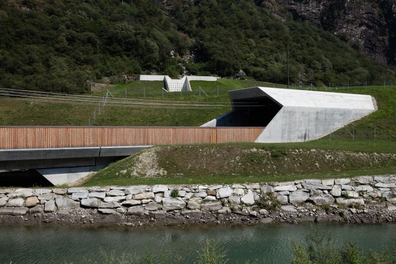 Froda-bridge, Gotthard-Ceneri Base tunnel, Giustizia, Switzerland