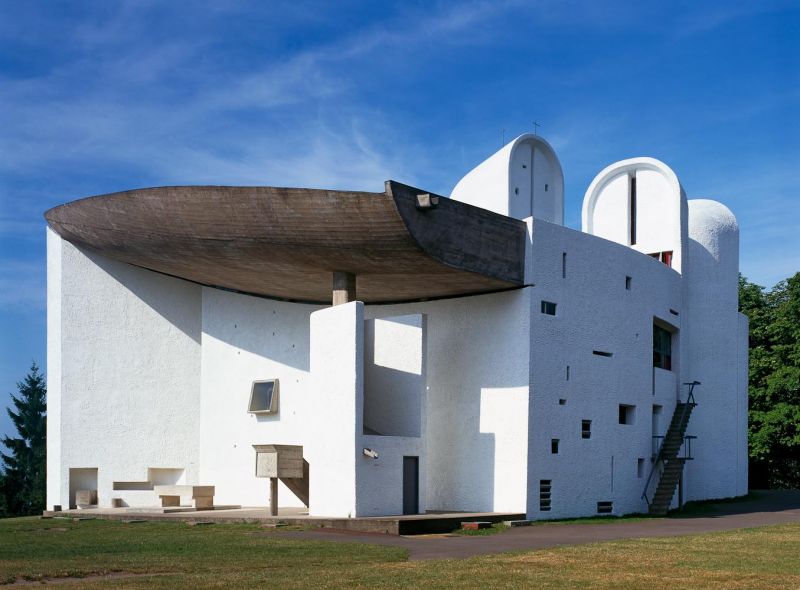 Chapelle Notre-Dame-du-Haut, Le Corbusier, Ronchamp, France