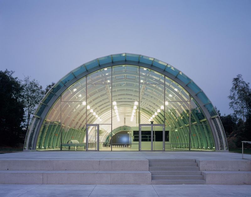 CargoLifter Hangar, SIAT Architekten   Ingenieure, Brand, Germany