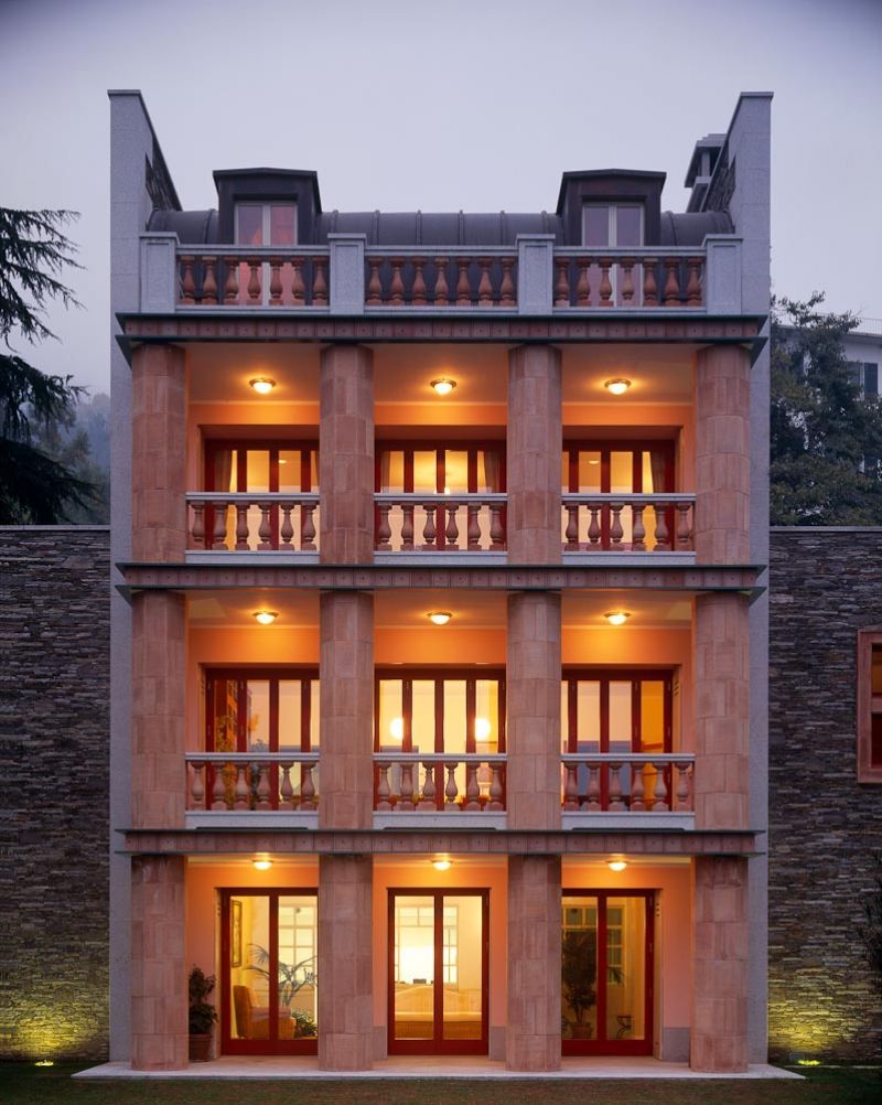 Villa Alessi, Aldo Rossi, Lago Maggiore, Italy