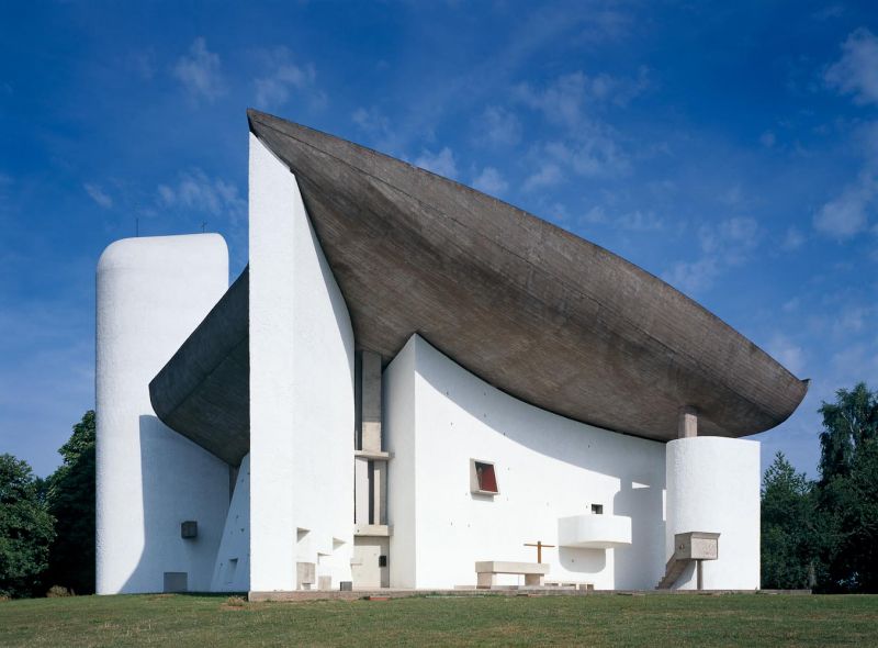 Chapelle Notre-Dame-du-Haut, Le Corbusier, Ronchamp, France