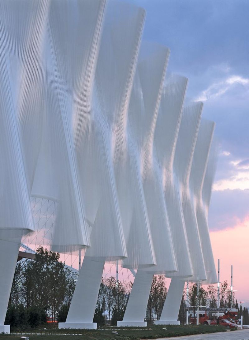 Olympia 2004 Sports Complex, Santiago Calatrava, Athens, Greece