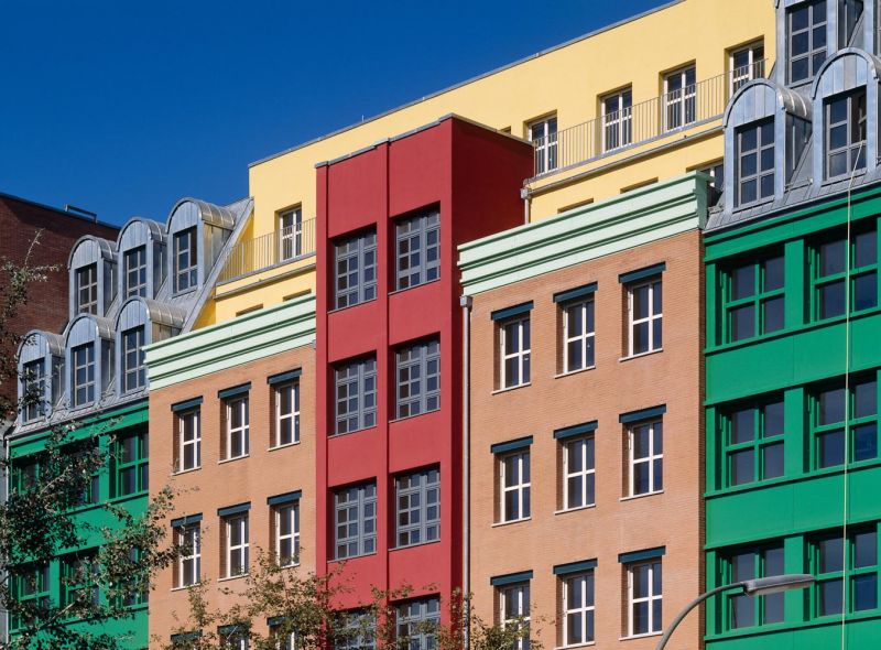 Quartier Schuetzenstrasse, Aldo Rossi, Berlin, Germany