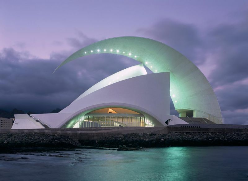 Auditorio de Tenerife, Santiago Calatrava, Santa Cruz de Tenerife, Spain