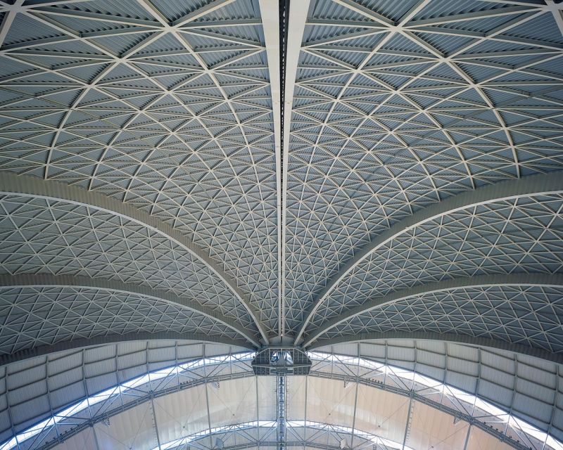 CargoLifter Hangar, SIAT Architekten   Ingenieure, Brand, Germany