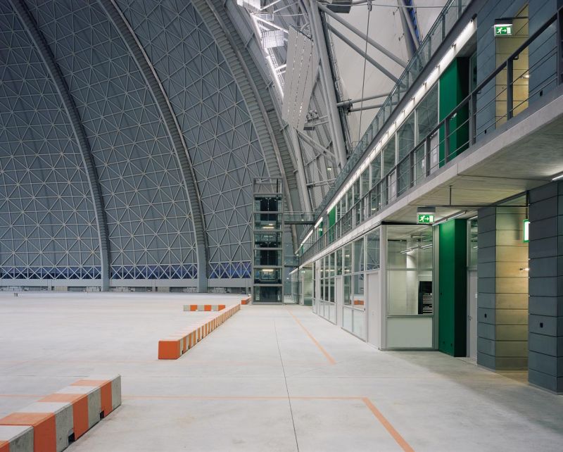 CargoLifter Hangar, SIAT Architekten   Ingenieure, Brand, Germany