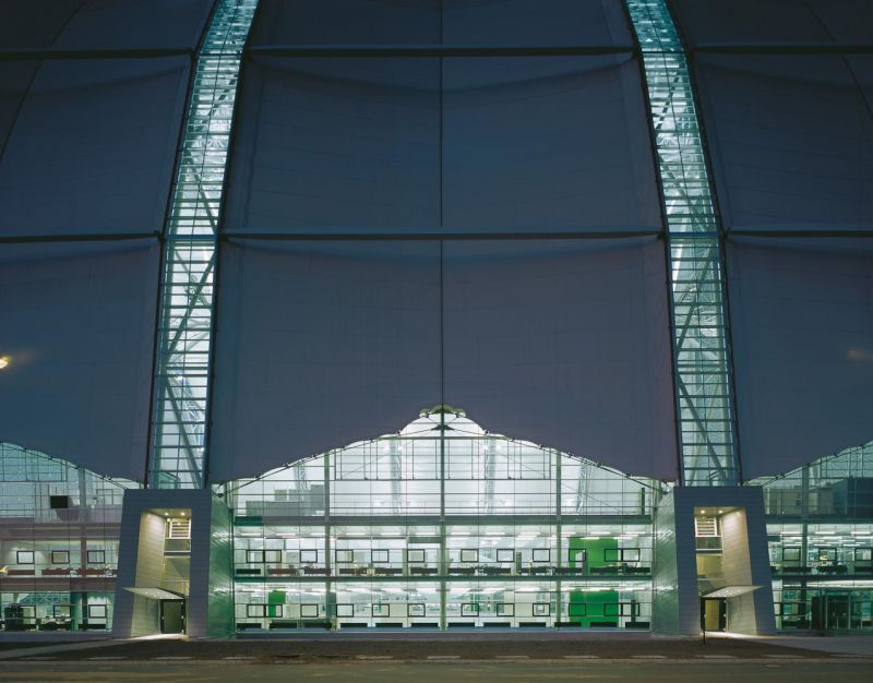 CargoLifter Hangar, SIAT Architekten & Ingenieure, Brand, Germany