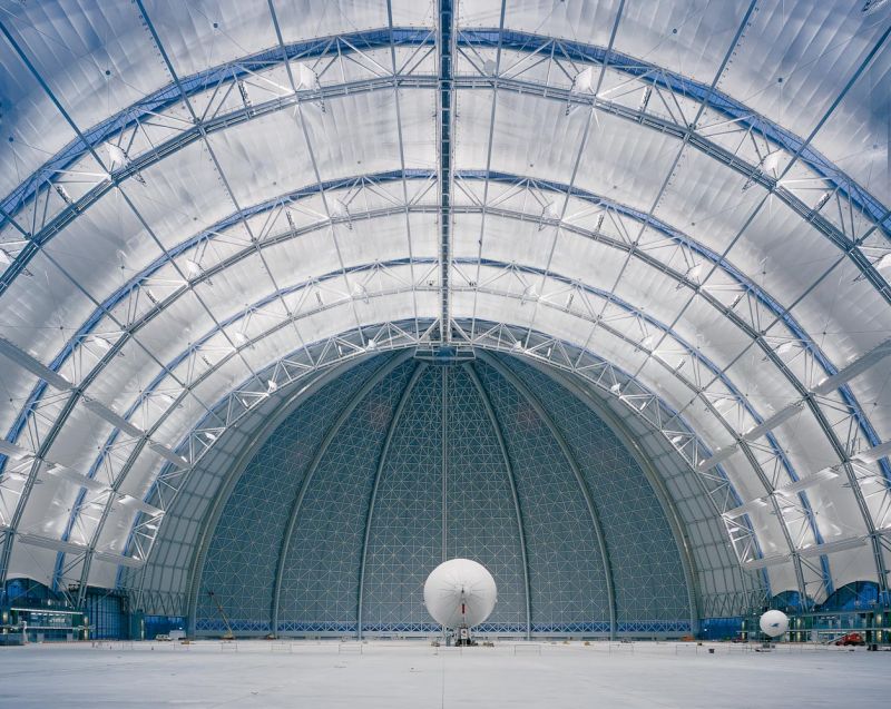 CargoLifter Hangar, SIAT Architekten   Ingenieure, Brand, Germany