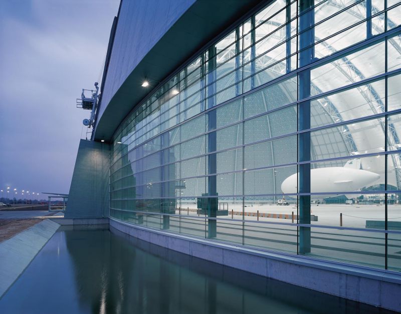 CargoLifter Hangar, SIAT Architekten   Ingenieure, Brand, Germany