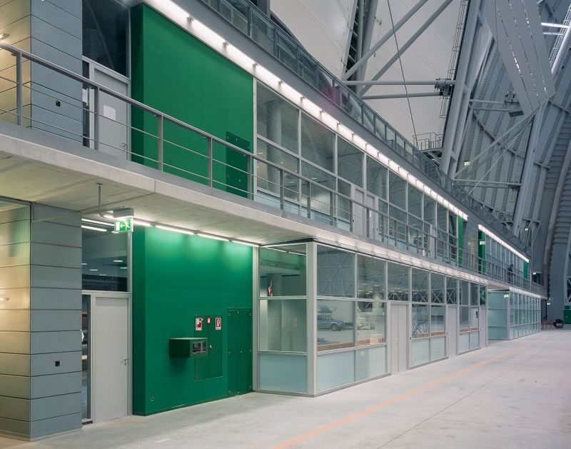 CargoLifter Hangar, SIAT Architekten   Ingenieure, Brand, Germany