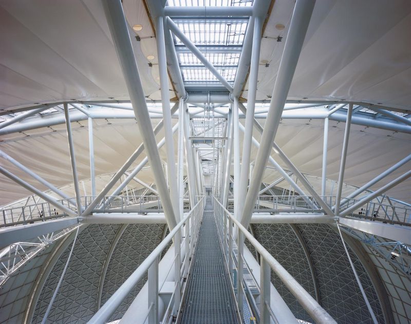 CargoLifter Hangar, SIAT Architekten   Ingenieure, Brand, Germany