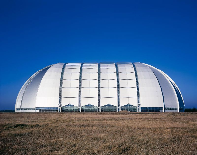 CargoLifter Hangar, SIAT Architekten   Ingenieure, Brand, Germany