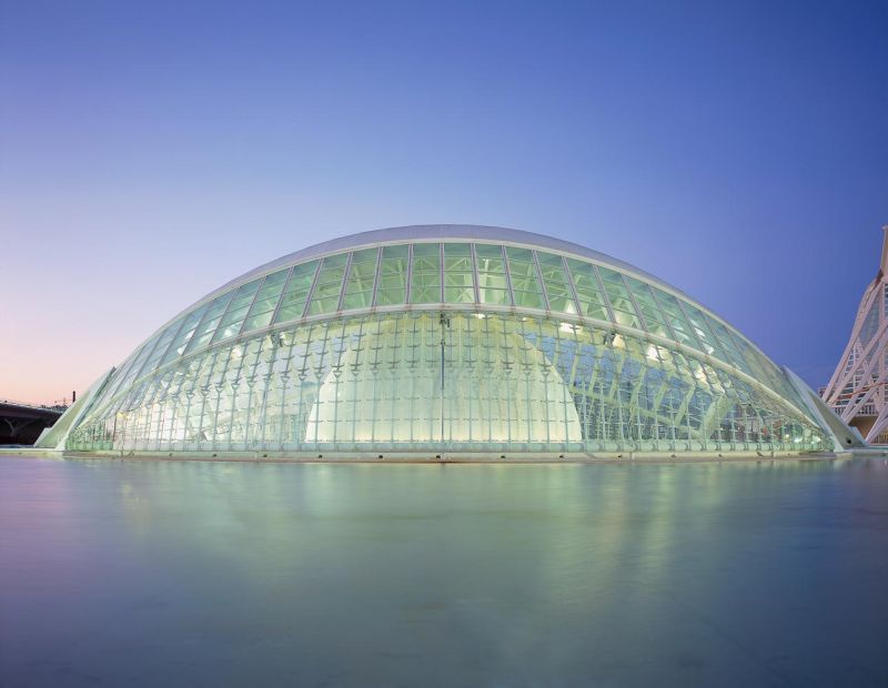 City of Arts and Sciences, Santiago Calatrava, Valencia, Spain