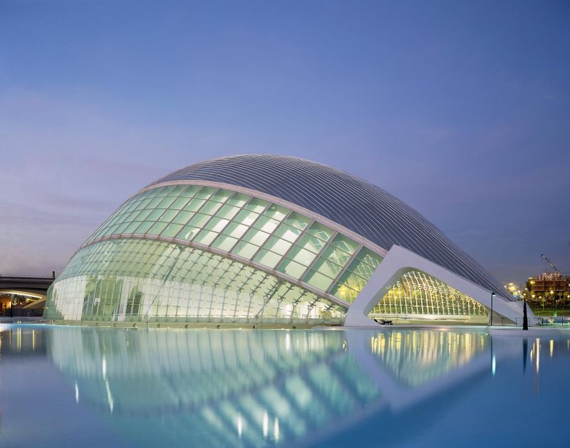 City of Arts and Sciences, Santiago Calatrava, Valencia, Spain