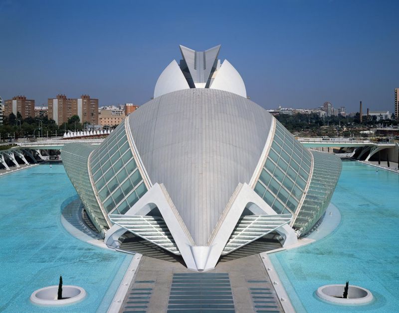 City of Arts and Sciences, Santiago Calatrava, Valencia, Spain