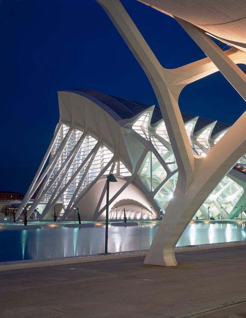 City of Arts and Sciences, Santiago Calatrava, Valencia, Spain