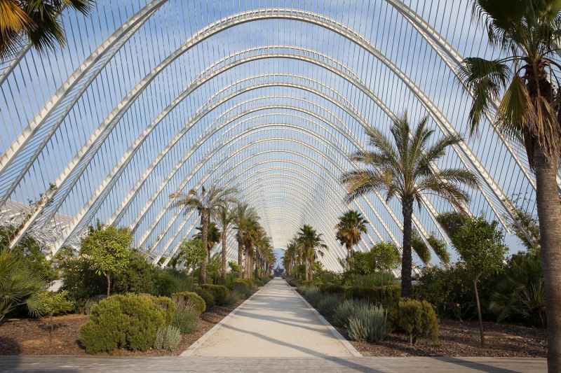 City of Arts and Sciences, Santiago Calatrava, Valencia, Spain