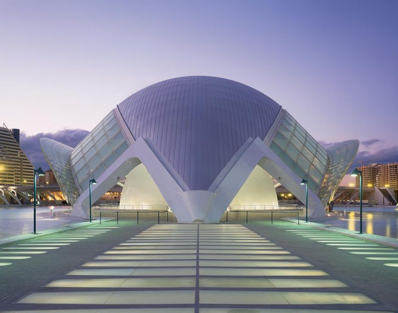 City of Arts and Sciences, Santiago Calatrava, Valencia, Spain