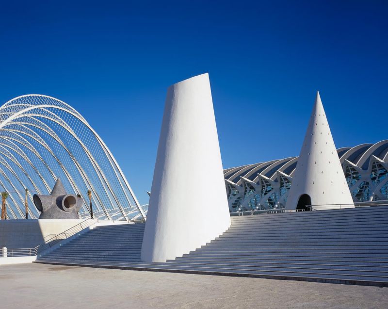 City of Arts and Sciences, Santiago Calatrava, Valencia, Spain