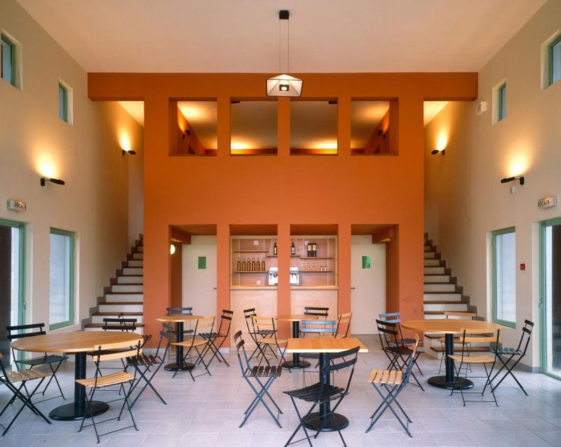 Contemporary art museum, Aldo Rossi, Lac de Vassivere, France