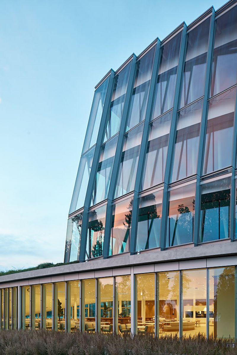 IOC International Olympic Committee, Headquarters, Internationales Olympisches Komitee, Lausanne, Switzerland, Schweiz, CH, 3XN Architects & Itten Brechbuehl