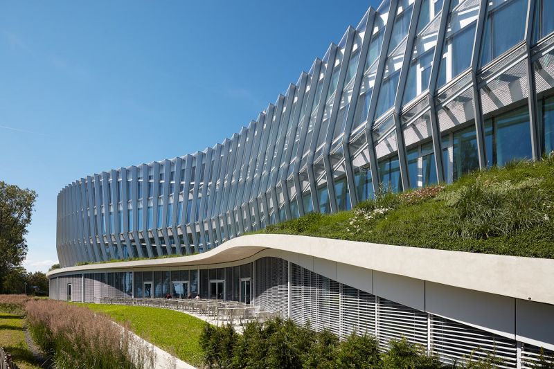 IOC International Olympic Committee, Headquarters, Internationales Olympisches Komitee, Lausanne, Switzerland, Schweiz, CH, 3XN Architects & Itten Brechbuehl