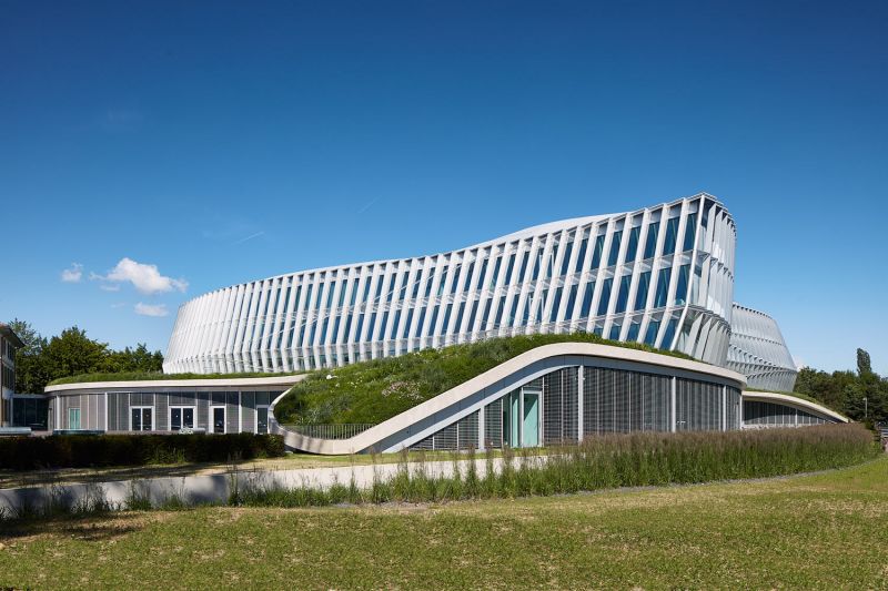 IOC International Olympic Committee, Headquarters, Internationales Olympisches Komitee, Lausanne, Switzerland, Schweiz, CH, 3XN Architects & Itten Brechbuehl