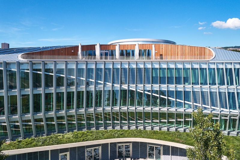 IOC International Olympic Committee, Headquarters, Internationales Olympisches Komitee, Lausanne, Switzerland, Schweiz, CH, 3XN Architects & Itten Brechbuehl