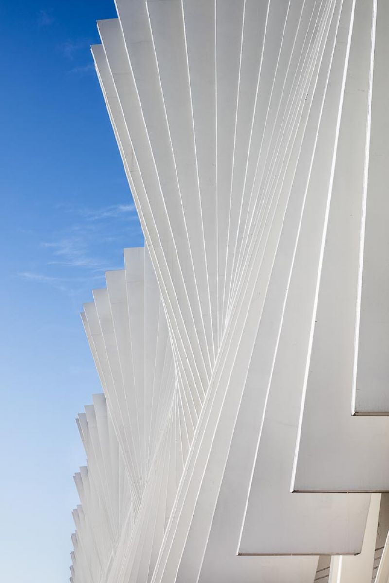 Mediopadana Railway Station AV, Santiago Calatrava, Reggio Emilia, Italy