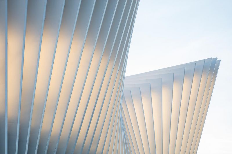 Mediopadana Railway Station AV, Santiago Calatrava, Reggio Emilia, Italy