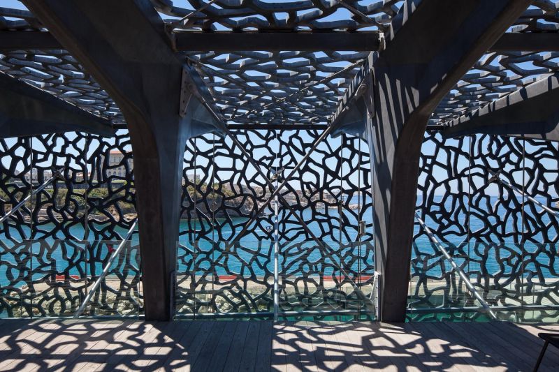 MuCEM, Musee des civilisations de l´Europe et de la Mediterranee, Rudi Ricciotti, Marseille, France
