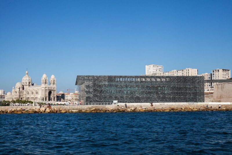 MuCEM, Musee des civilisations de l´Europe et de la Mediterranee, Rudi Ricciotti, Marseille, France