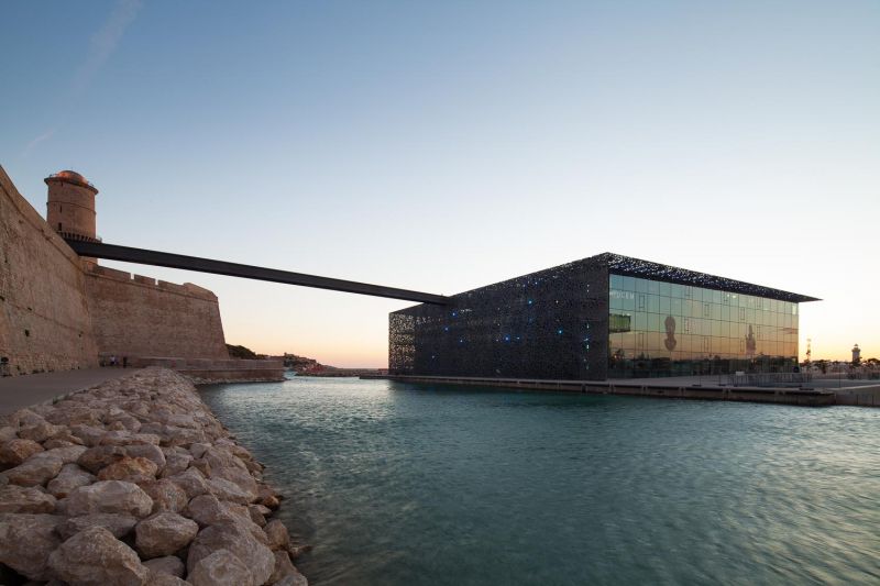 MuCEM, Musee des civilisations de l´Europe et de la Mediterranee, Rudi Ricciotti, Marseille, France