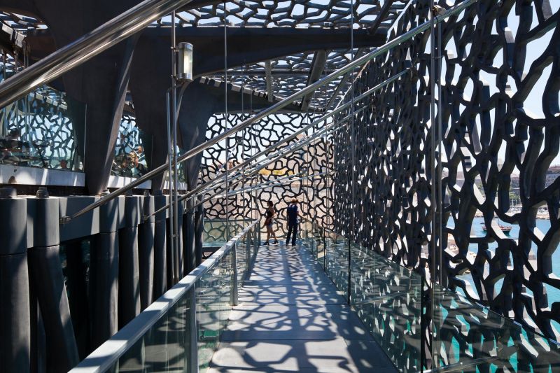 MuCEM, Musee des civilisations de l´Europe et de la Mediterranee, Rudi Ricciotti, Marseille, France