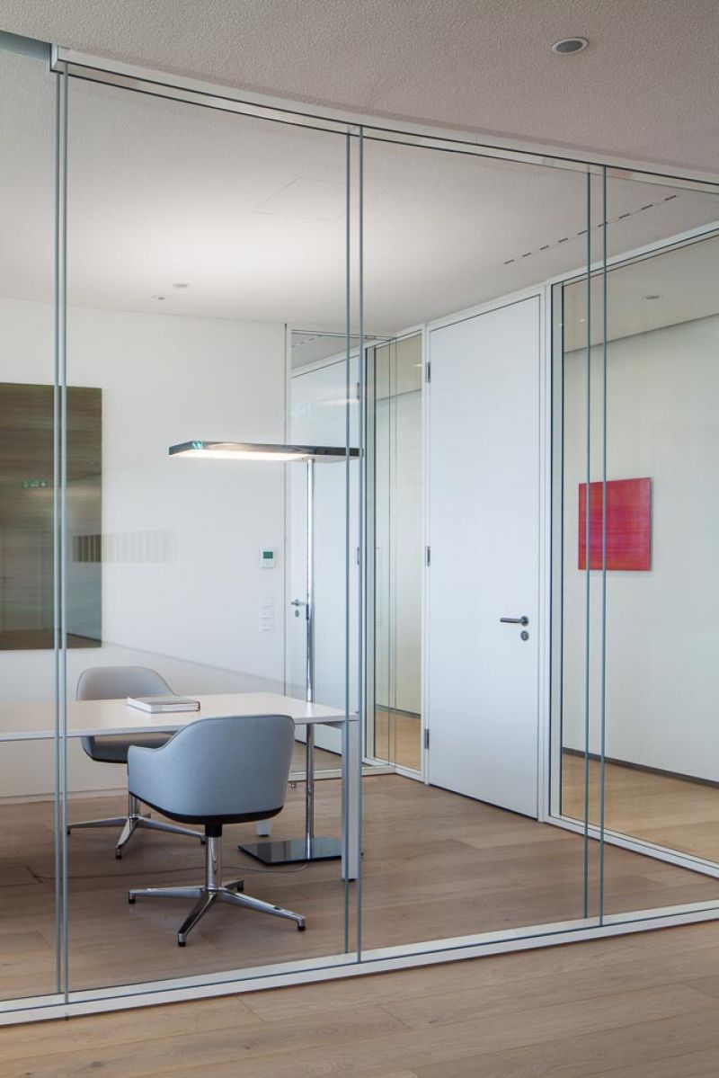 Model office, Atrium Tower C1, Potsdamer Platz, Berlin, Germany,  Design: BaumgartenSimon Architekten in collaboration with Renzo Piano Building Workshop and citizenoffice