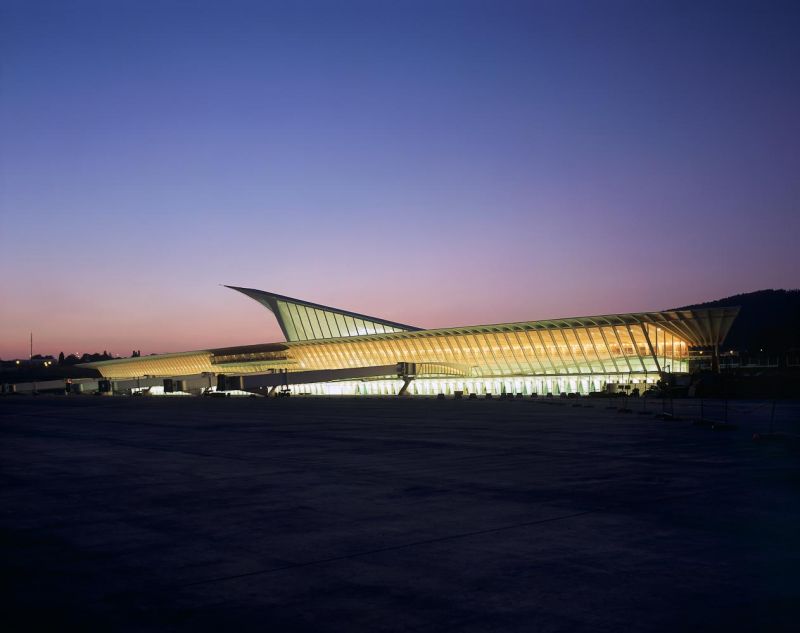 New Sondica Airport, Santiago Calatrava, Bilbao, Spain