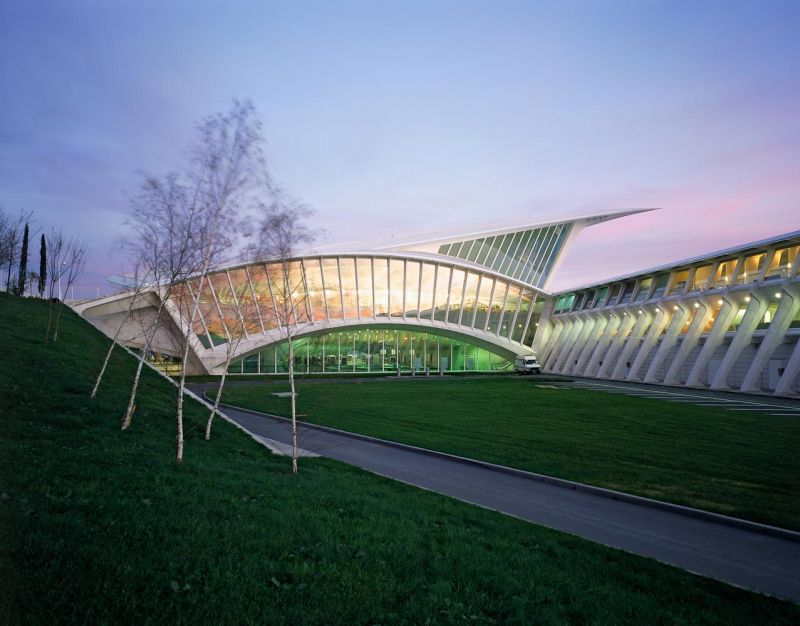 New Sondica Airport, Santiago Calatrava, Bilbao, Spain